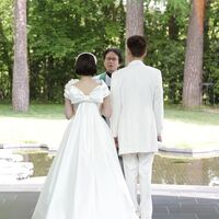 画像2007：ネイビー＆ブラックのプリンセスドレス