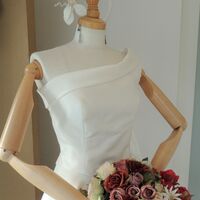 画像2131：ネイビー＆ブラックのプリンセスドレス