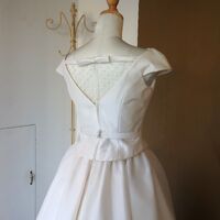画像2148：ネイビー＆ブラックのプリンセスドレス