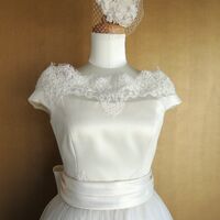 画像2284：ネイビー＆ブラックのプリンセスドレス