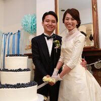 画像3026：ネイビー＆ブラックのプリンセスドレス