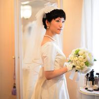 画像3033：ネイビー＆ブラックのプリンセスドレス