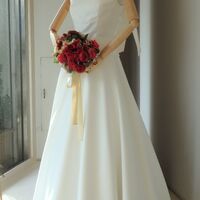 画像3042：ネイビー＆ブラックのプリンセスドレス