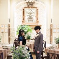 画像4428：ネイビー＆ブラックのプリンセスドレス