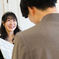 画像4432：ネイビー＆ブラックのプリンセスドレス